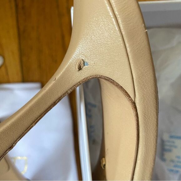 RAYE Julietta Mules in Natural shoes high heels clear PVC Revolve As Is 9 - Picture 9 of 13